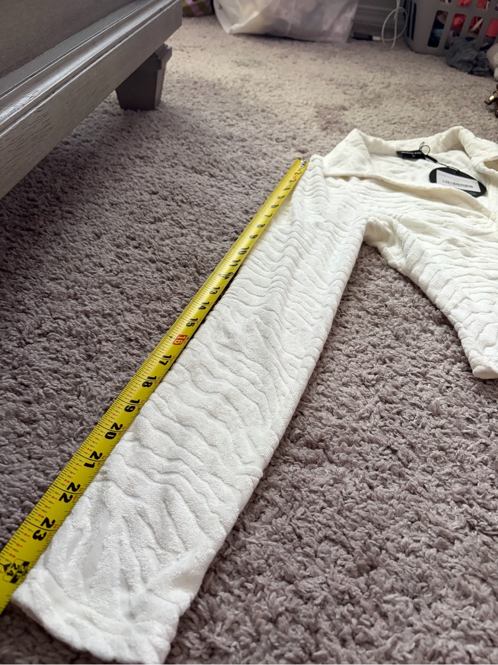 White Fox Cream Textured Set - Picture 10 of 10